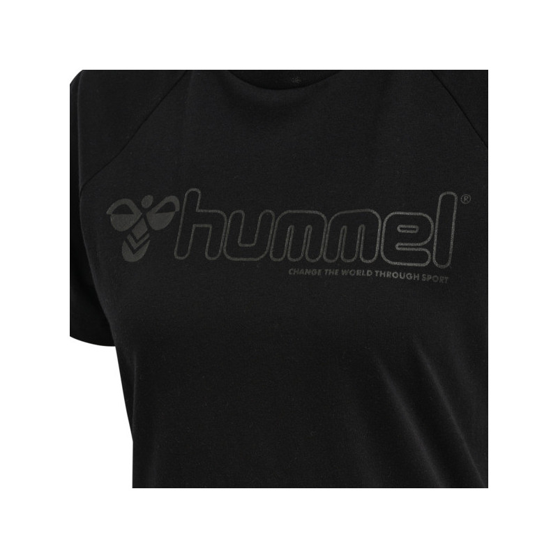 T-shirt coll rond Hmlnoni 2.0 T-shirt Peacoat - Noir Tee-shirts et tops Femme214325-2001