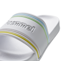 Claquette Pool Slide Retro - Blanc/Jaune Tongs et claquettes 214760-9639