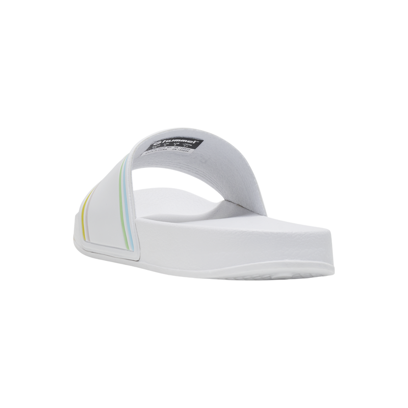 Claquette Pool Slide Retro - Blanc/Jaune Tongs et claquettes 214760-9639