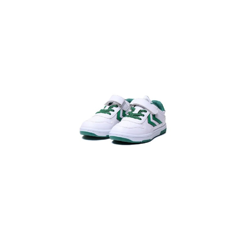Baskets Hml Oil Mono Jr Blanc/Vert chaussures 900113-9995