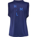 HAUT SANS MANCHES Hmlcourt Top Woman - Bleu Tee-shirts et tops Femme219150-7026