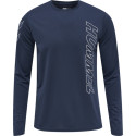 T-shirt d'entraînement Hmlte Topaz T-shirt L/s Insignia - Bleu Marine Tee-shirts Homme213476-7954