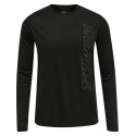 T-shirt d'entraînement Hmlte Topaz L/s Insignia - Noir Tee-shirts Homme213476-2001
