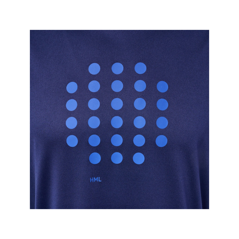 T-SHIRT DE SPORT Hmlcourt T-shirt S/s - Bleu Tee-shirts Homme219141-7026