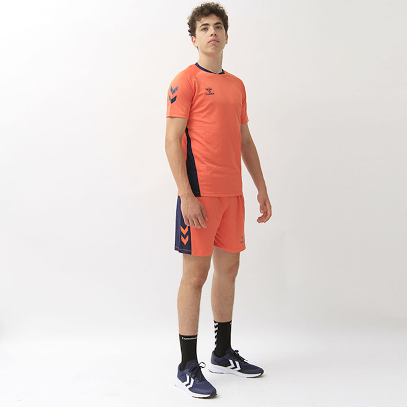 Tenue Homme d'entrainement Hml Action - Orange/Bleu TextilesT204963-7406