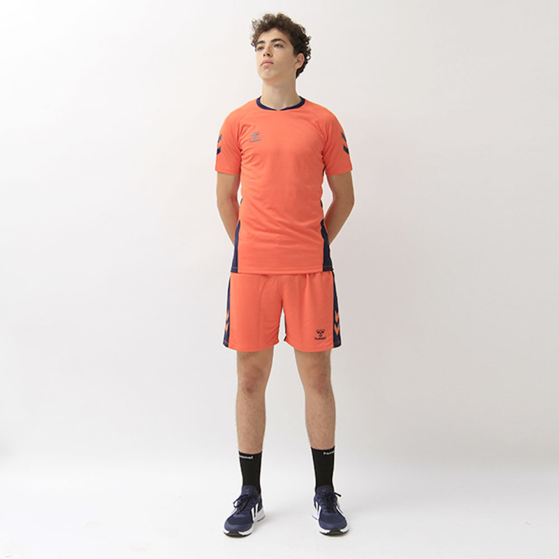 Tenue Homme d'entrainement Hml Action - Orange/Bleu TextilesT204963-7406