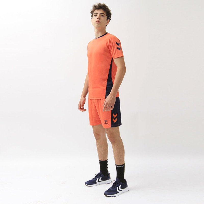 Tenue Homme d'entrainement Hml Action - Orange/Bleu TextilesT204963-7406