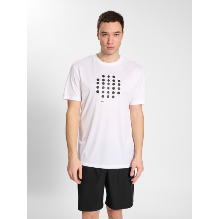 T-SHIRT DE SPORT Hmlcourt T-shirt S/s - Blanc Textiles219141-9001