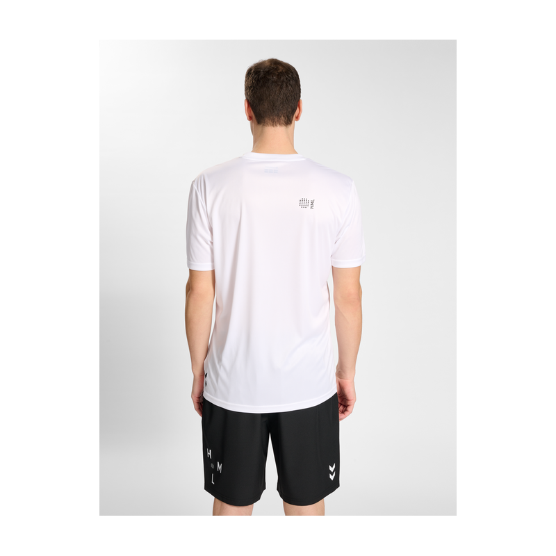 T-SHIRT DE SPORT Hmlcourt T-shirt S/s - Blanc Tee-shirts Homme219141-9001