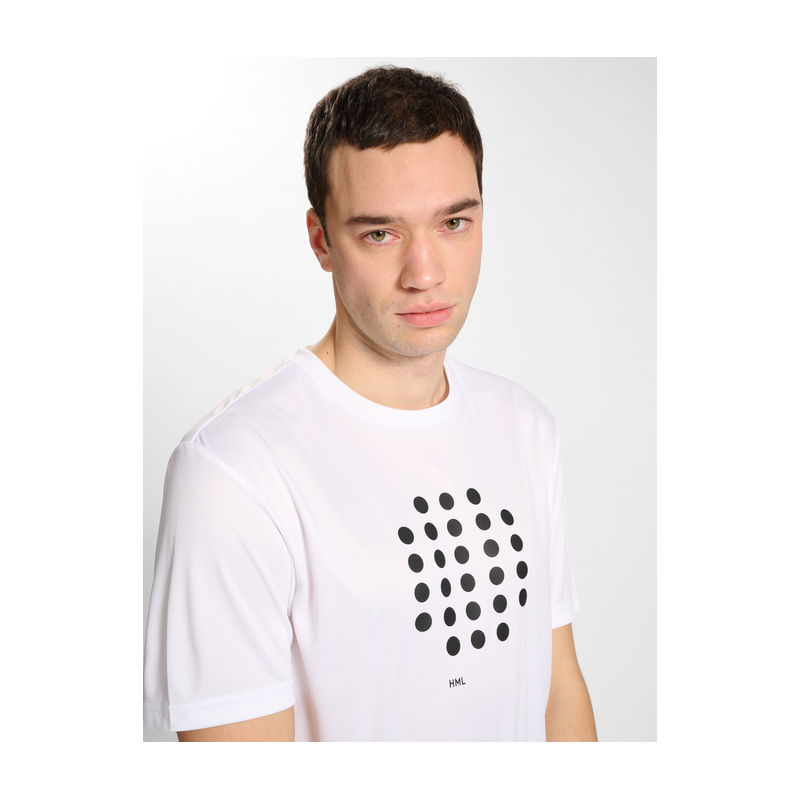 T-SHIRT DE SPORT Hmlcourt T-shirt S/s - Blanc Tee-shirts Homme219141-9001