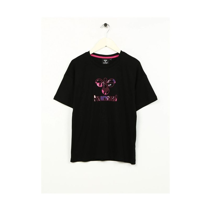 T-shirt enfant Hml Galanthus T-shirt S/s Noir Tee-shirts Enfant911725-2001