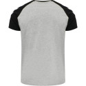 T-shirt Hmllegacy Blocked T-shirt - Gris Melange Tee-shirts Homme212873-2006