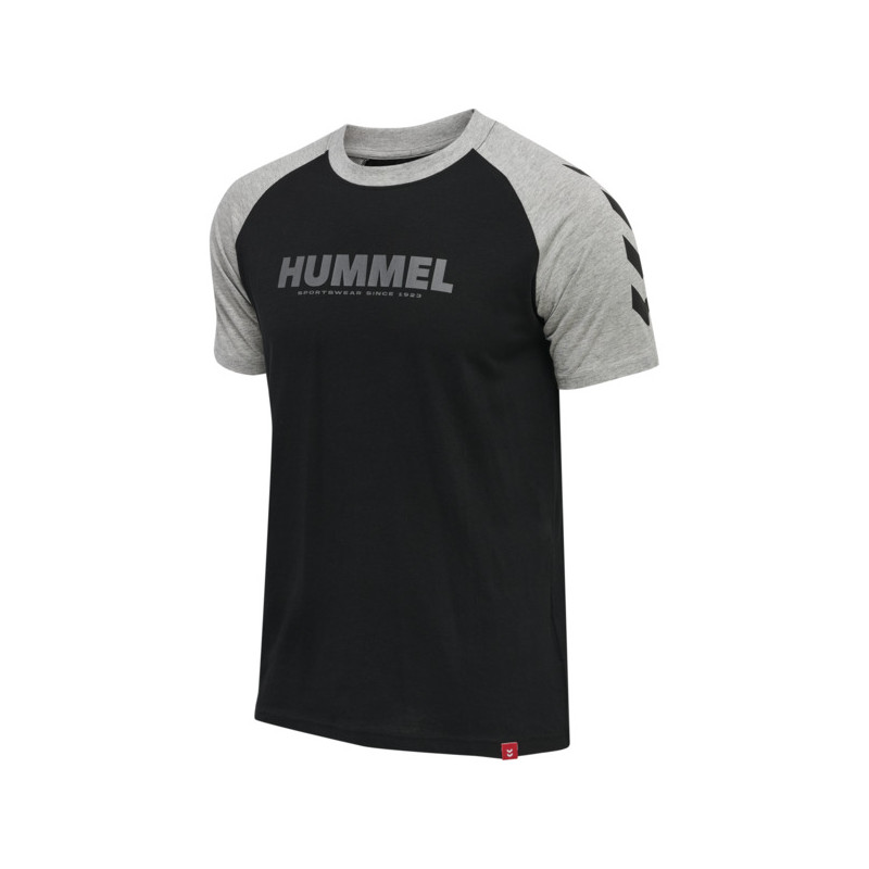 T-shirt Hmllegacy Blocked T-shirt - Noir Tee-shirts Homme212873-2001