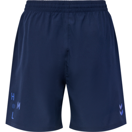 SHORT DE SPORT Hmlcourt Woven Shorts - Bleu Marine Shorts Homme219144-7026