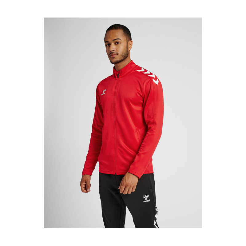 Veste Hmlcore Xk Poly Zip Sweat - Rouge Vestes211481-3062