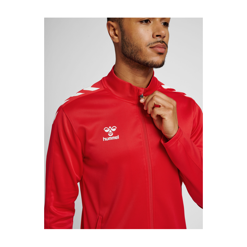 Veste Hmlcore Xk Poly Zip Sweat - Rouge Vestes211481-3062