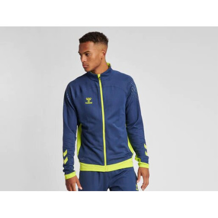 Veste Hmllead Poly Zip - Blue/Vert Vestes207399-7642