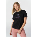 T-shirts femmes Hmlgaura T-shirt S/s Noir Tee-shirts et tops Femme911726-2001