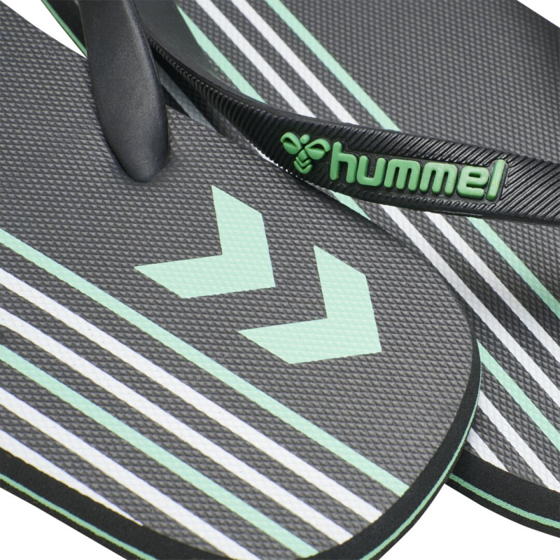 Tong pour Multi Stripe - Noir/Vert Chaussures 211373-2001