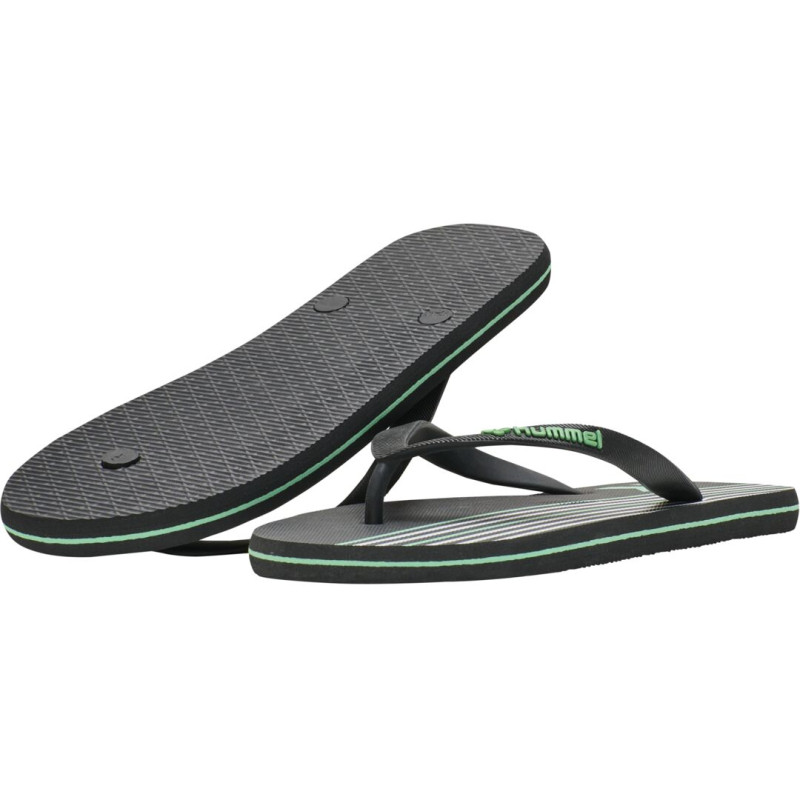 Tong pour Multi Stripe - Noir/Vert Chaussures 211373-2001