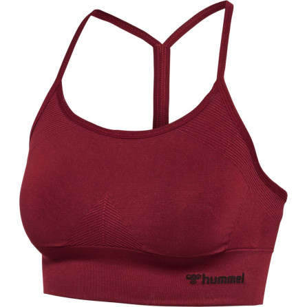 Top Hmltiffy Seamless Sports Top - Cabernet Tee-shirts et tops Femme211850-3661