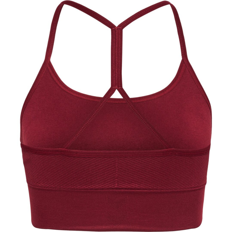 Top Hmltiffy Seamless Sports Top - Cabernet Tee-shirts et tops Femme211850-3661