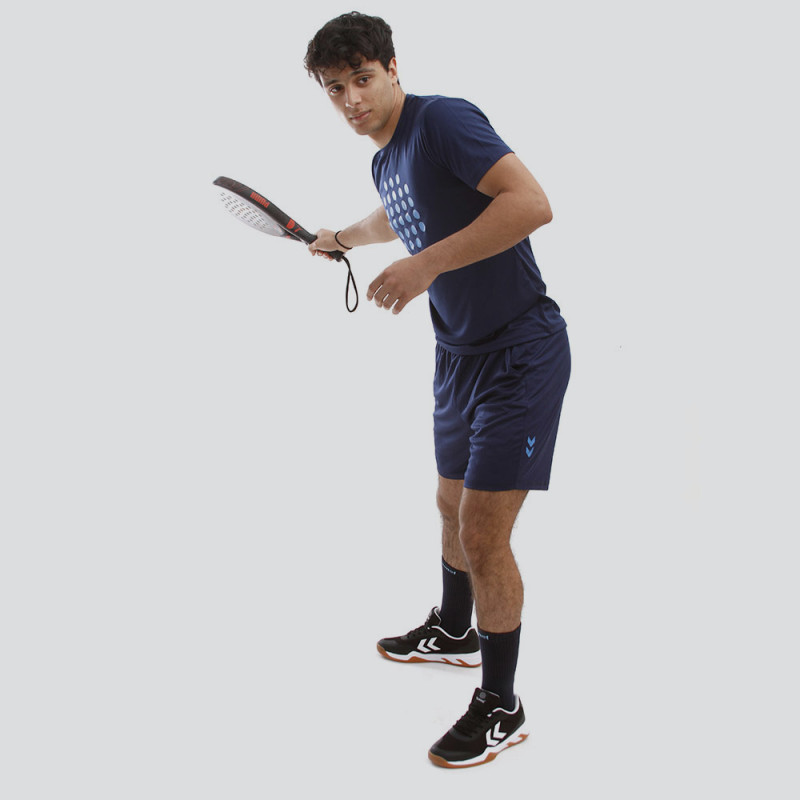 Tenue d'entrainement Homme Padel Hml Court - Bleu Tenue d'entrainement T219149PK-7509