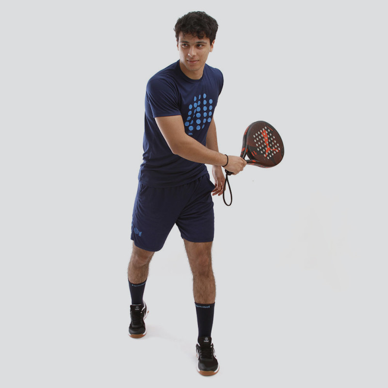 Tenue d'entrainement Padel Hml Court - Bleu Tenue d'entrainement T219149PK-7509