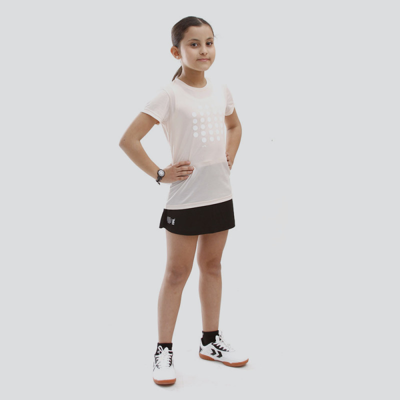 Tenue Padel Enfant Hmlcourt - Rose/Noir Tenue d'entraînement enfantT219150PK JR-2222
