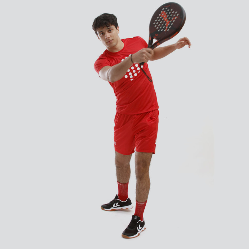 Tenue d'entraînement Homme Padel Hml Court - Rouge TextilesT219149PK-3062