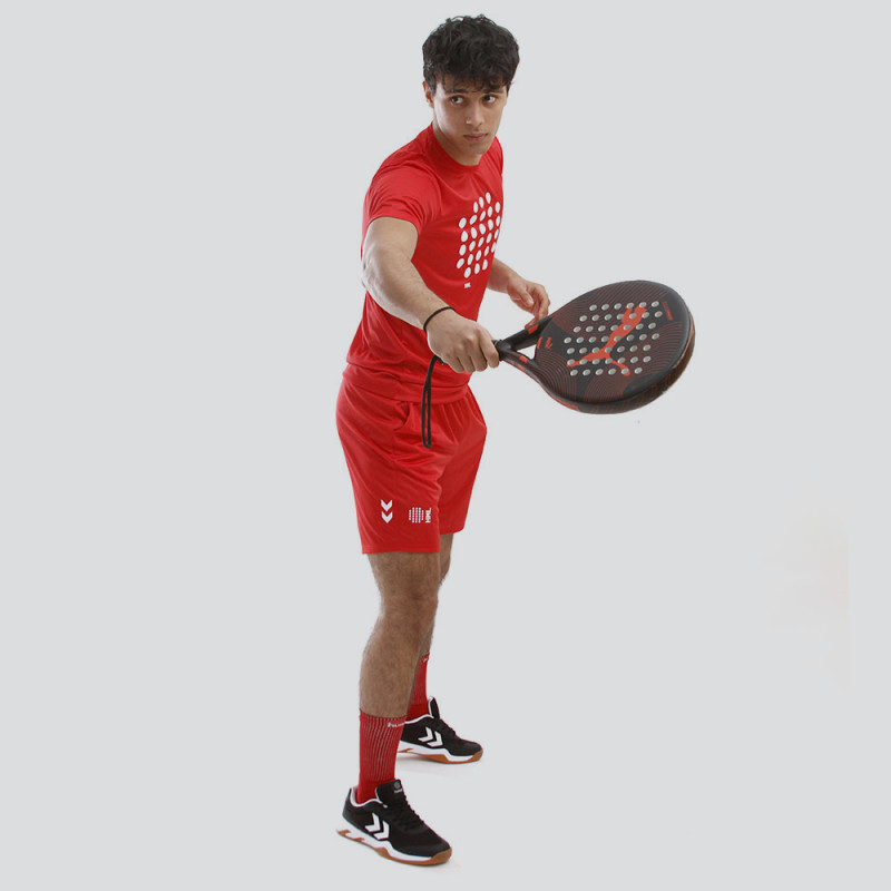 Tenue d'entraînement Homme Padel Hml Court - Rouge TextilesT219149PK-3062