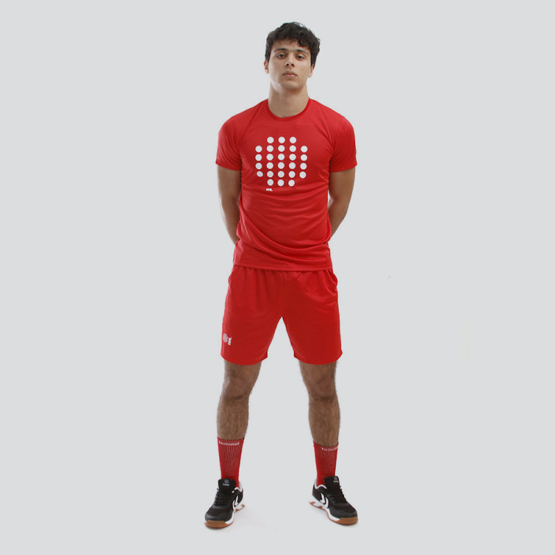 Tenue d'entraînement Homme Padel Hml Court - Rouge TextilesT219149PK-3062