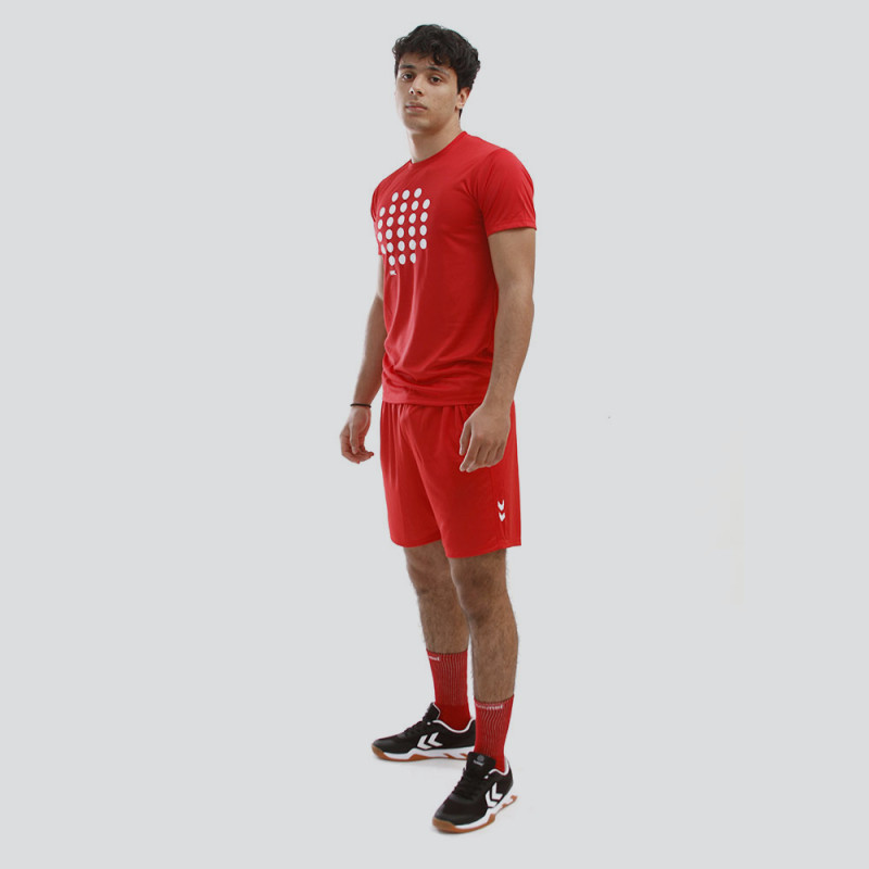 Tenue d'entraînement Homme Padel Hml Court - Rouge TextilesT219149PK-3062