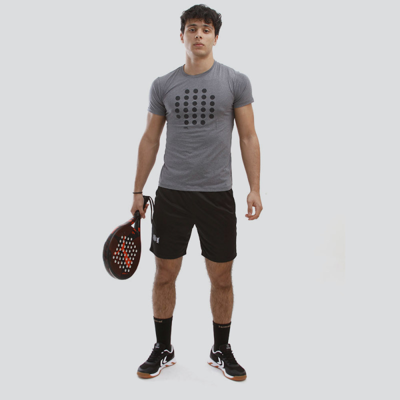 Tenue d'entraînement Homme Padel Hml Court - gris/Noir Tenue d'entrainement T219150PK-2006
