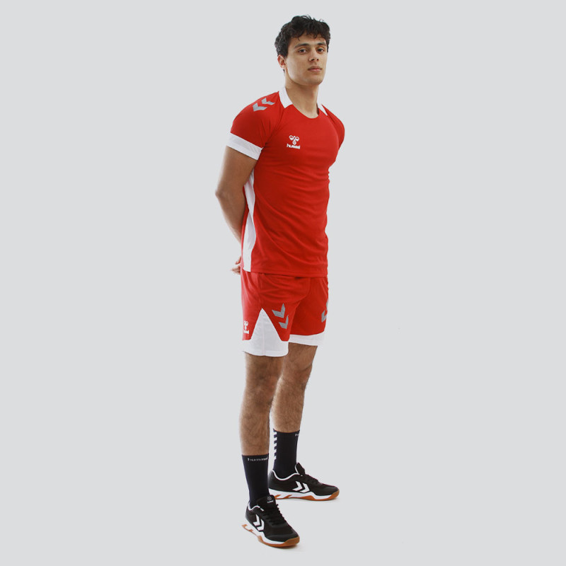 Tenue d'entrainement Homme Jersey Leads - Rouge TextilesT207393-3062