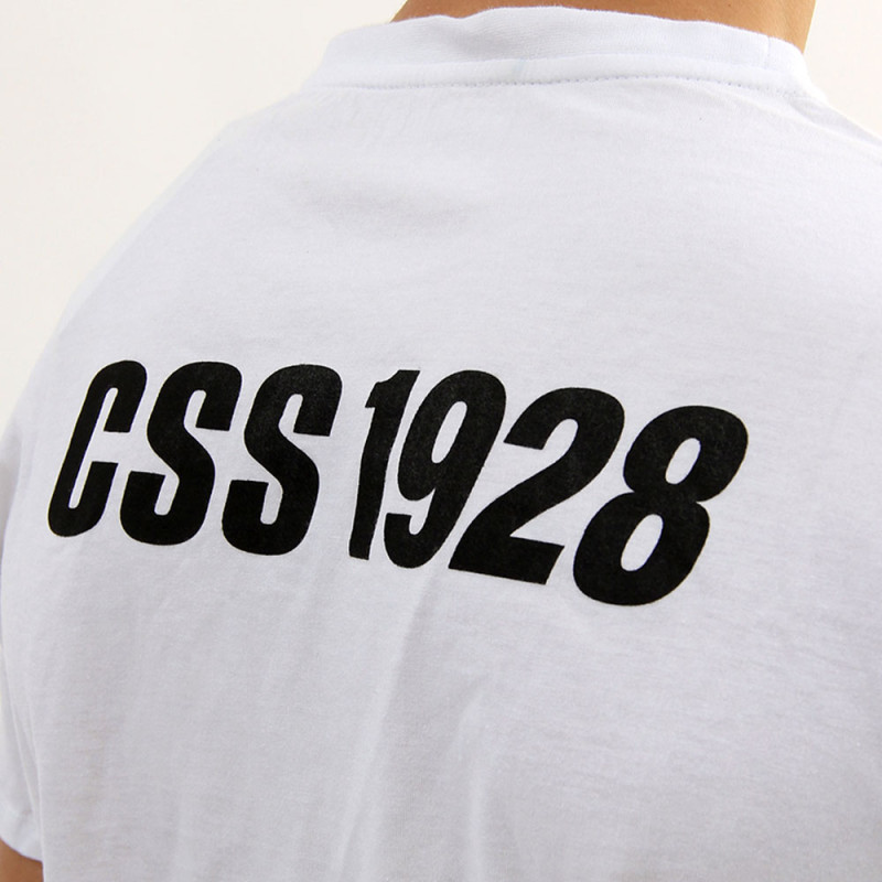T-shirt Css Since 1928 - Blanc Textiles CSST91124 CSS-9001