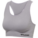 Top sport Hmltif Seamless femme - Gris Textiles210490-2937