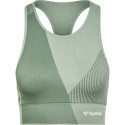 Top de sport Femme Mt Unite Seamless - Vert Textiles214293-6587