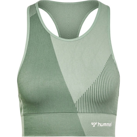 Top de sport Femme Mt Unite Seamless - Vert Textiles214293-6587