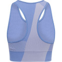 Top de sport femme Mt Unite Seamless - Bleu Textiles214293-7117