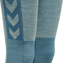 Legging femme Clea Seamless Mid - Bleu Textiles210511-7077
