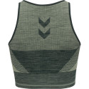 Top de sport Hmlvera Seamless - Vert Textiles211949-6772