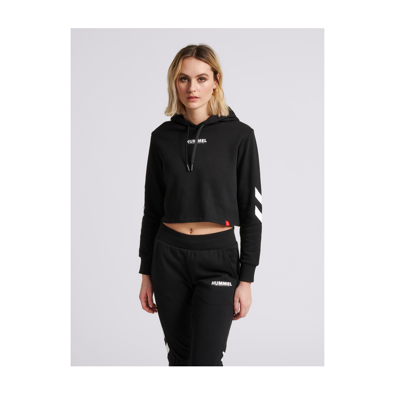 Legacy Ws Cropped Hoodie - Noir Textiles212561-2001