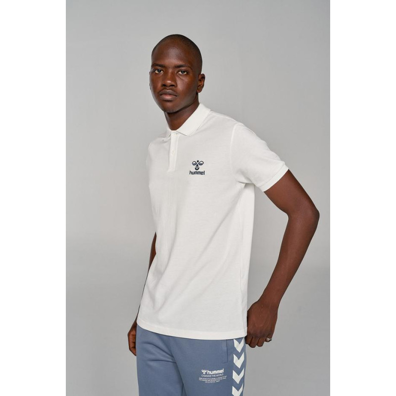 T-shirt Hmlleon Polo pour homme - White Textiles911280-9003