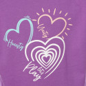 T-shirt Enfant Hmlluna S/s - violet Tee-shirts Enfant911817-3639