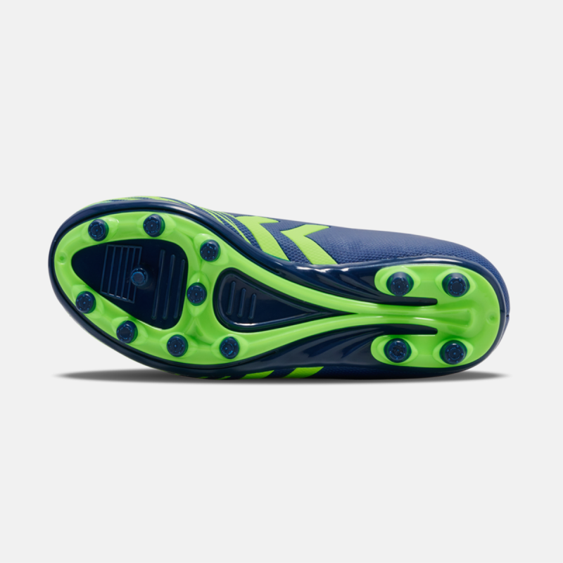 Chaussures de foot enfant Top Star F.G. Jr Bleu/Vert Football216568-7017