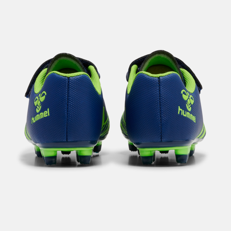 Chaussures de foot enfant Top Star F.G. Jr Bleu/Vert Football216568-7017