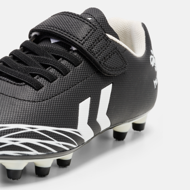 Chaussures de foot enfant Top Star F.G. Jr Noir/Blanc Football216568-2114