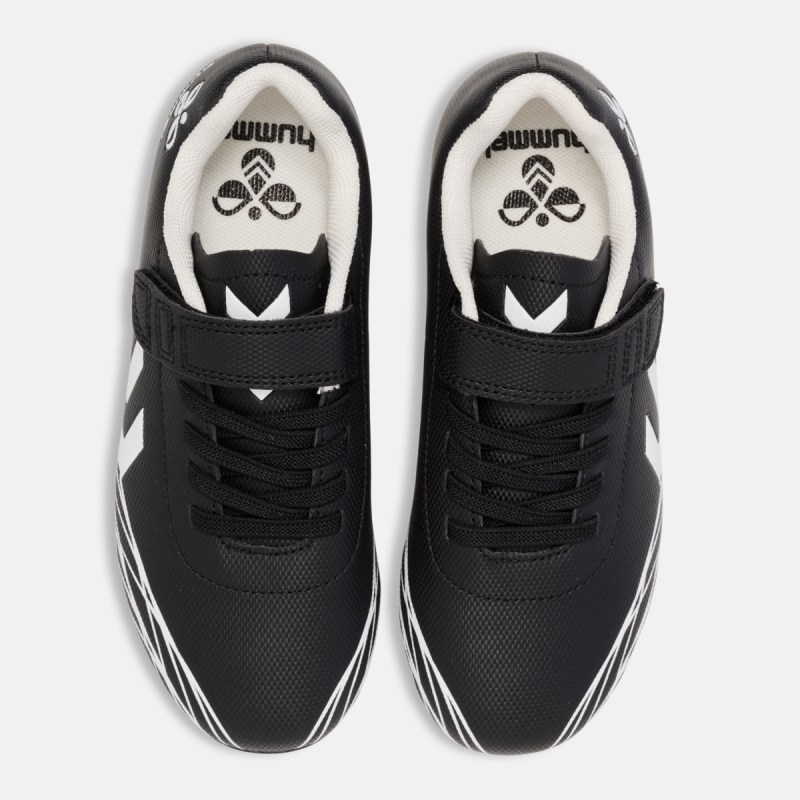Chaussures de foot enfant Top Star F.G. Jr Noir/Blanc Football216568-2114