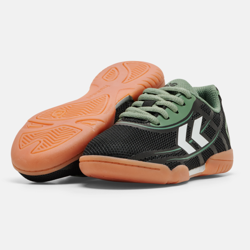 Chaussures enfant Root Elite Ii Lc - Noir/Vert Handball223145-2001